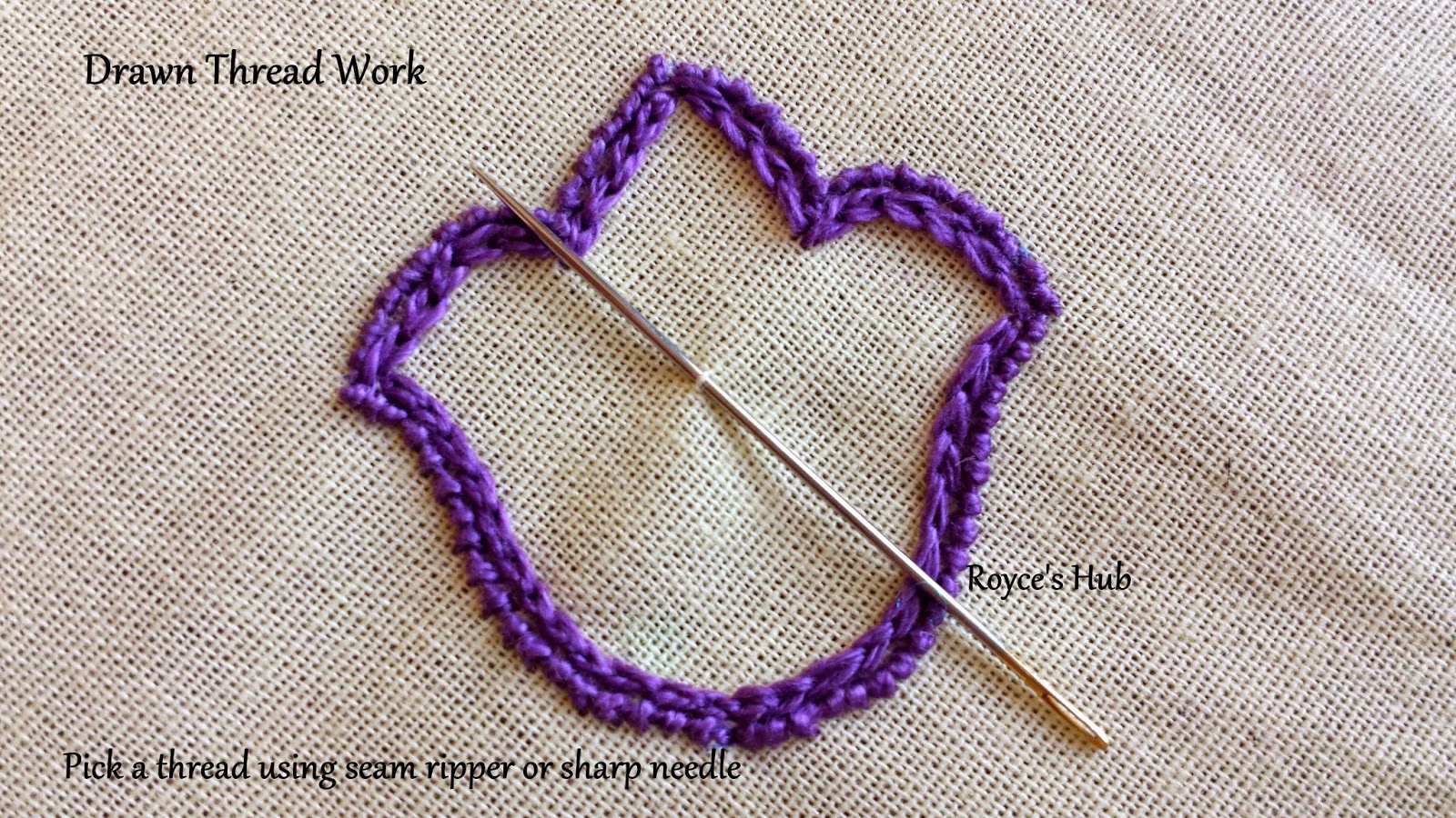 Royce's Hub Schwalm Embroidery Drawn Thread Work