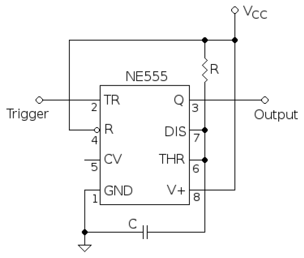 Купить NE555DR Прецизионный таймер SOP-8 NE555 CHP136