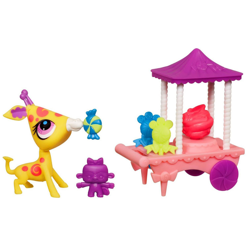 Littlest Pet Shop Small Playset Giraffe (3134) Pet LPS Merch