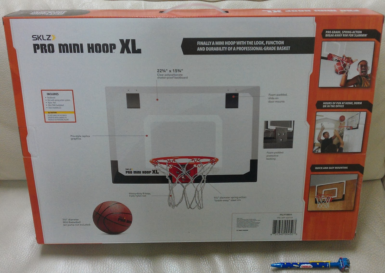 Mi Familia Costco SKLZ 壁掛式籃球框／籃板組 PRO MINI BACKBOARD HOOP