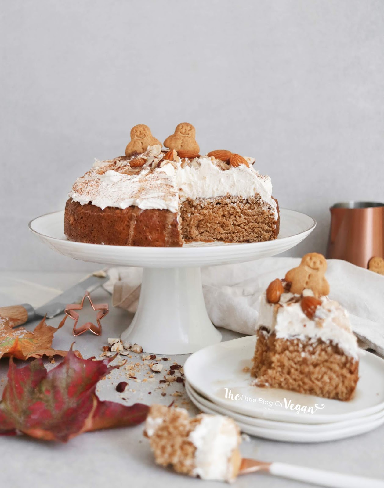 Gingerbread maple cake recipe The Little Blog Of Vegan