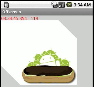 yamachan's Android Development: SurfaceViewを試す (SurfaceView Example)