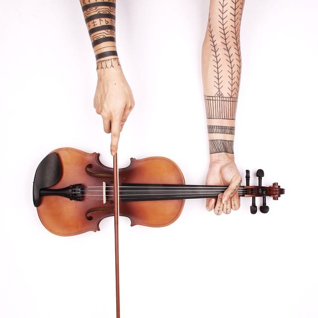Artist Takes Pictures Of His Tattooed Arms To Encourage Creativity