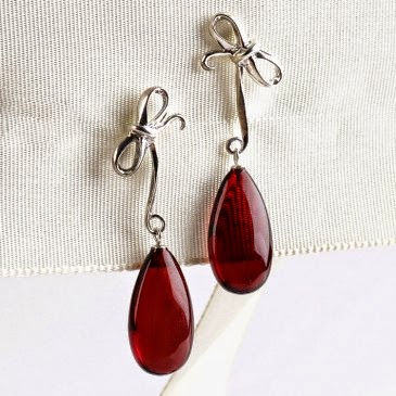 amber jewelry - earrings