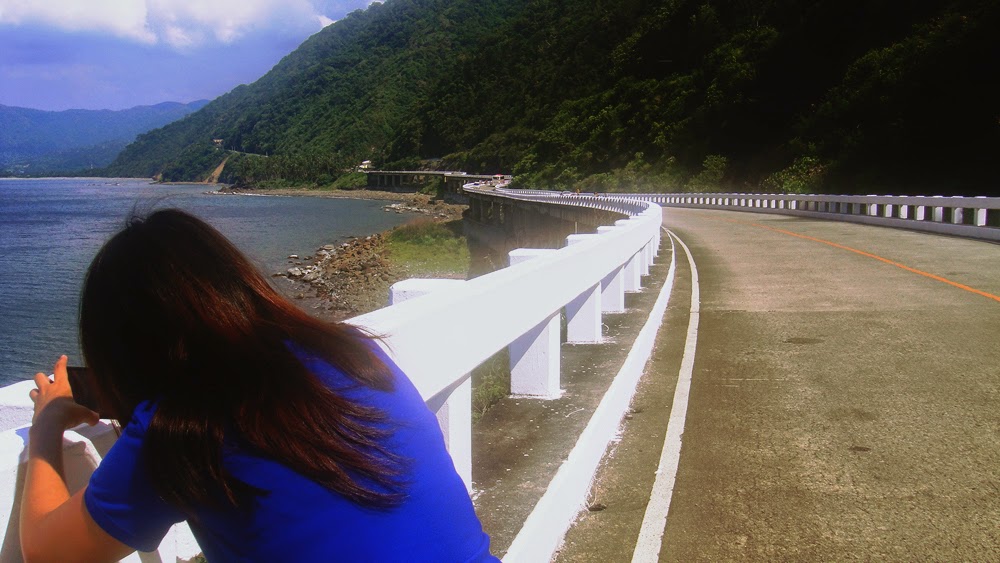 At the northernmost tip, sort of, of Ilocos Norte: the Patapat Viaduct.