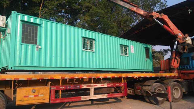 Container Văn Phòng 40 Feet Về Nhiệt Điện Sông Hậu 1, Châu Thành, Hậu Giang