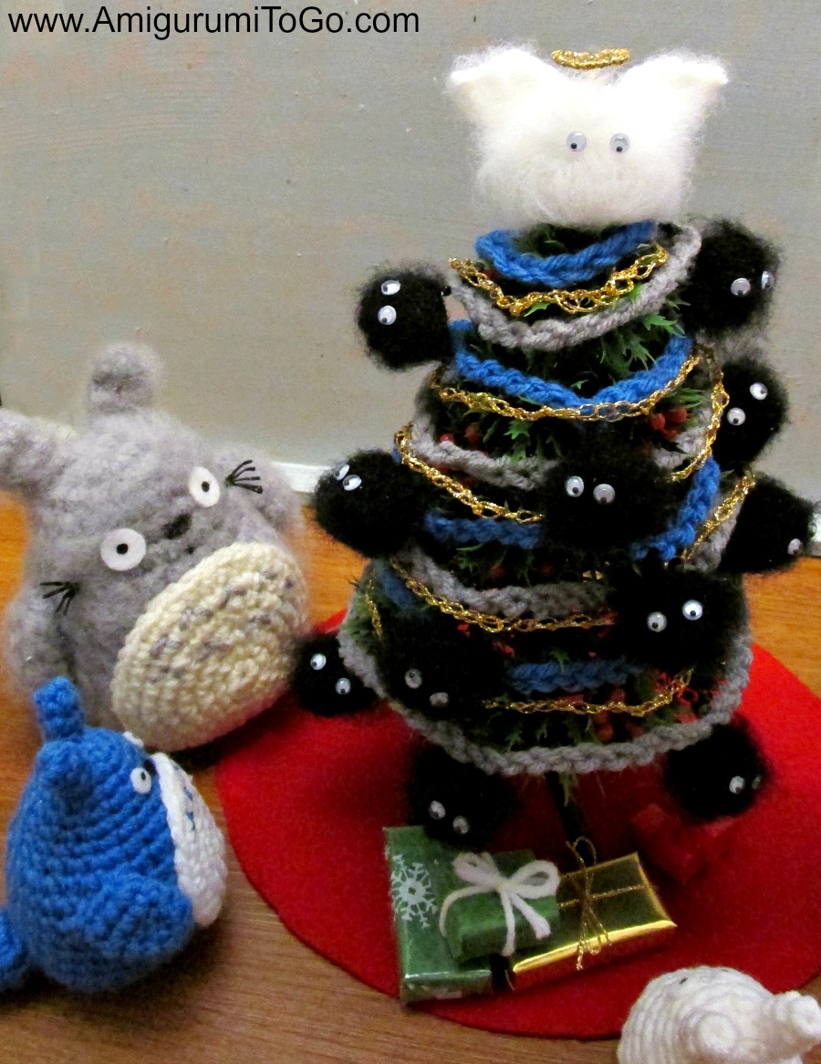 Soot Sprite Christmas Tree Tiny Sprite Crochet Pattern