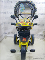 2 Sepeda Roda Tiga GoldBaby 18-9 ROBOT Height-adjustable Handle Bar dan Parent Tray