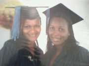 MISS CHRISTINA BABALA &HAPPINESS CHUWA BAADA YA KUPATA ADVANCE DIPLOMA YA ACCOUNTANCY AT C.B.E 2009