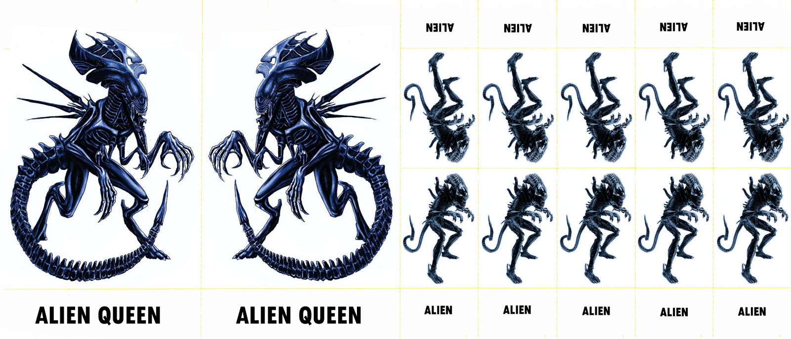 Chapter Unapproved: Paper Miniatures Alien Vs Predator