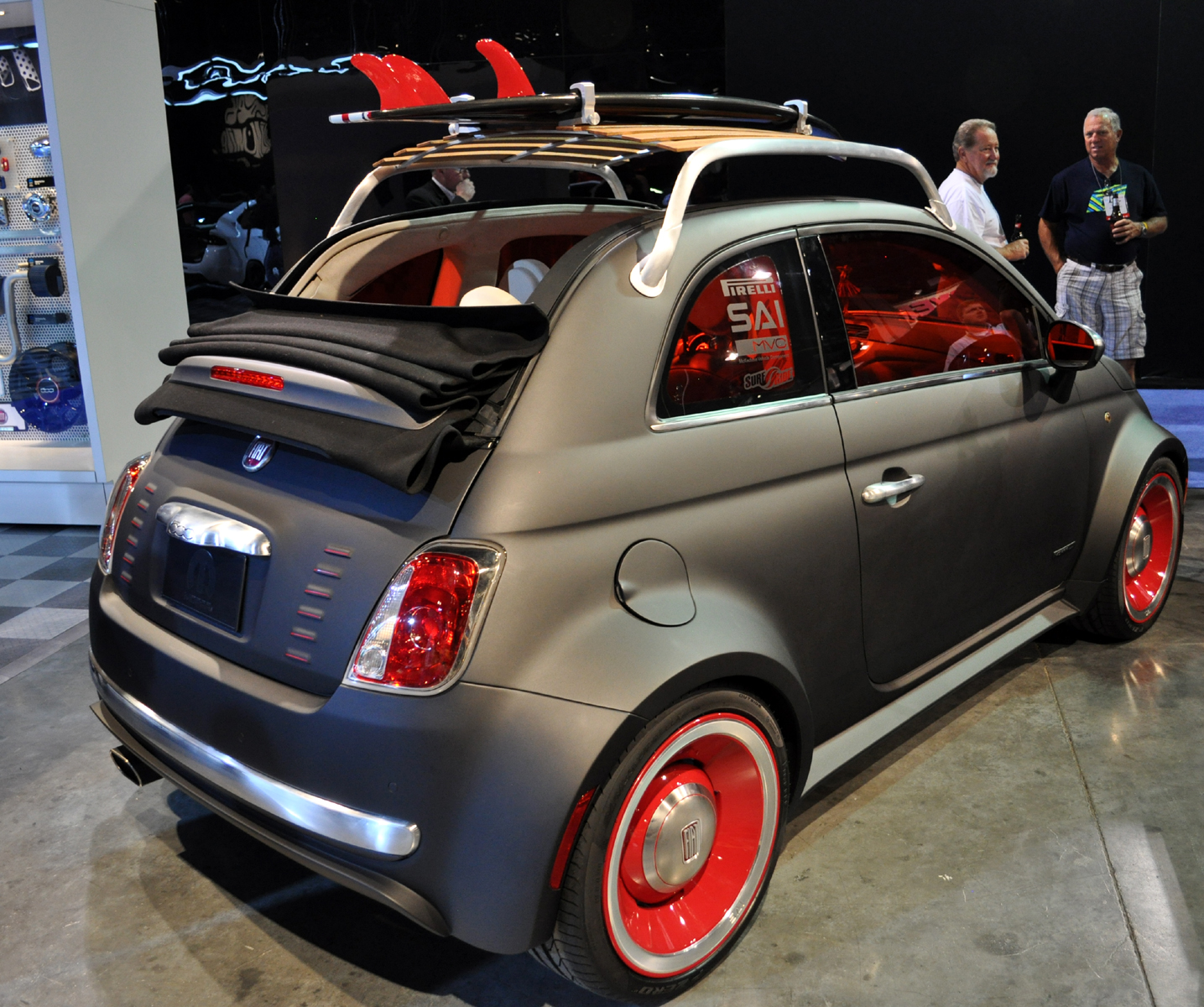 Fiat 500 Abarth Black