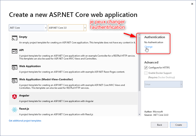 ASP.NET Core 3.0 - Change Authentification