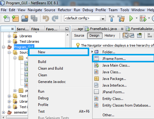 Java Netbeans Aplikasi Sederhana 1
