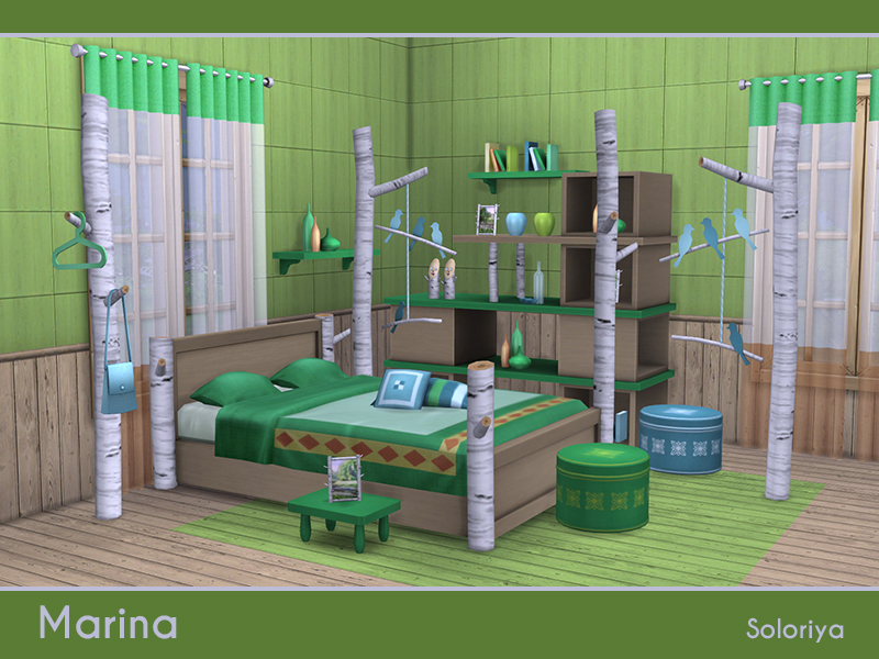 Sims 4 Ccs The Best Marina Bedroom Set By Soloriya Bedroom Set All In