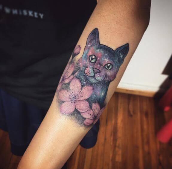 130+ Japanese Cherry Blossom Tattoos For Women (2019) | Tattoo Ideas