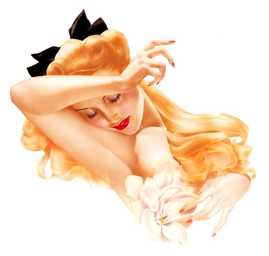 vintage pin up clipart - photo #38
