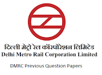 DMRC Previous Question Papers PDF