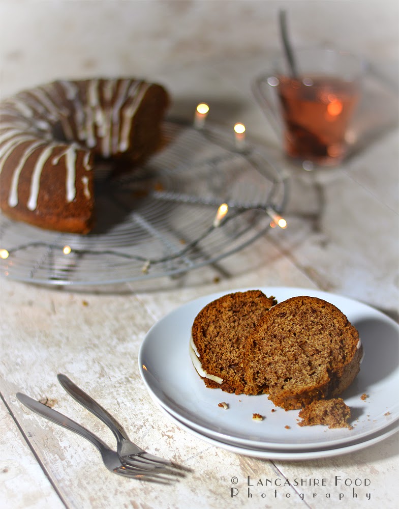 Lancashire Food Spicy persimmon bundt cake