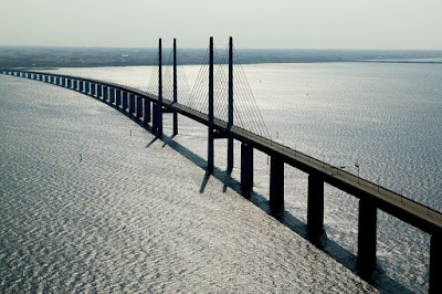 El pont que connecta Dinamarca i Suècia