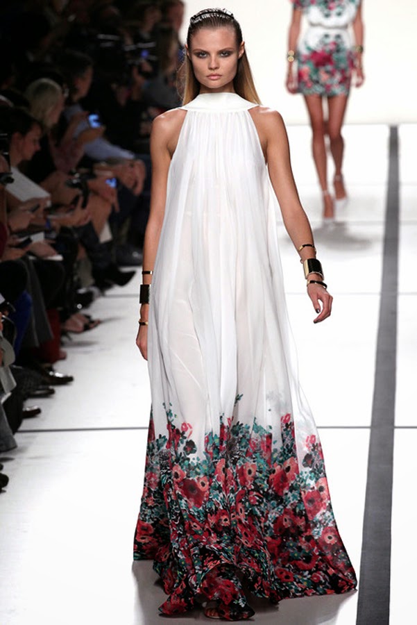 According To Jerri: Elie Saab x Paris Fashion Week Spring Summer 2014 ...