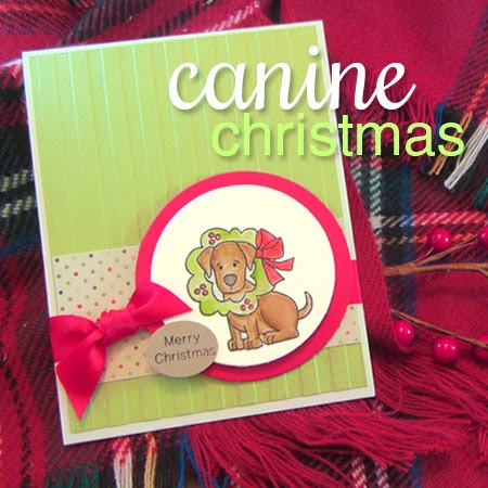 Canine Christmas Stamp set from Newton's Nook Designs