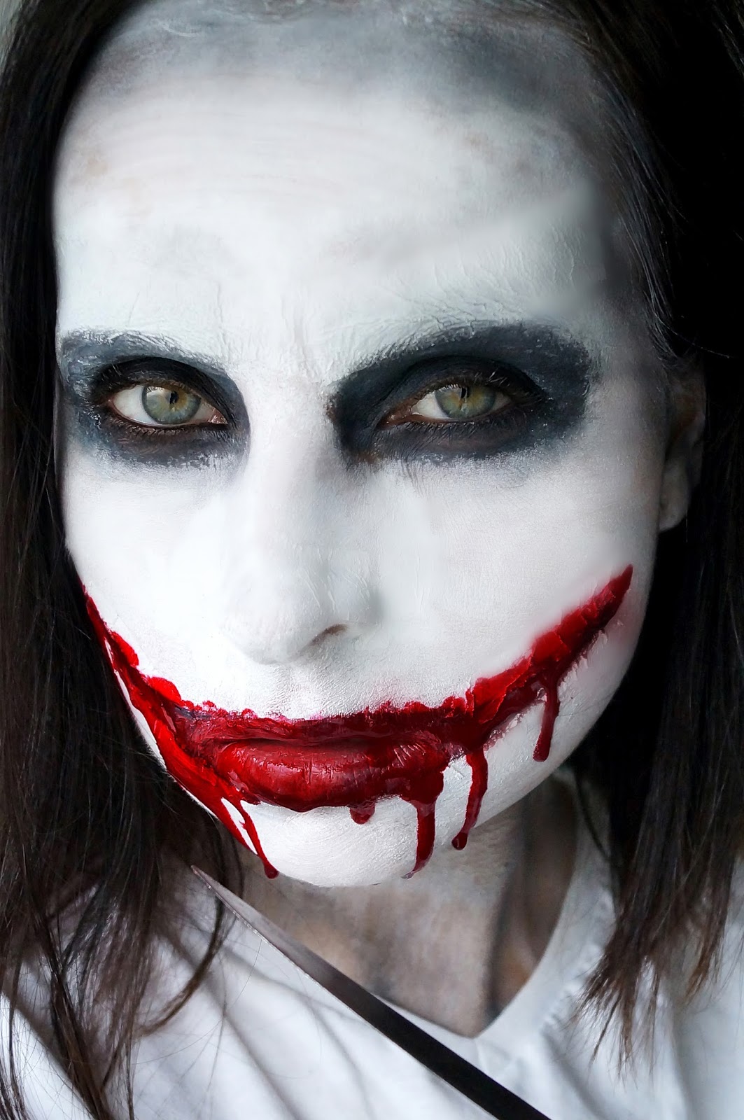 Jeff the Killer Halloween Makeup
