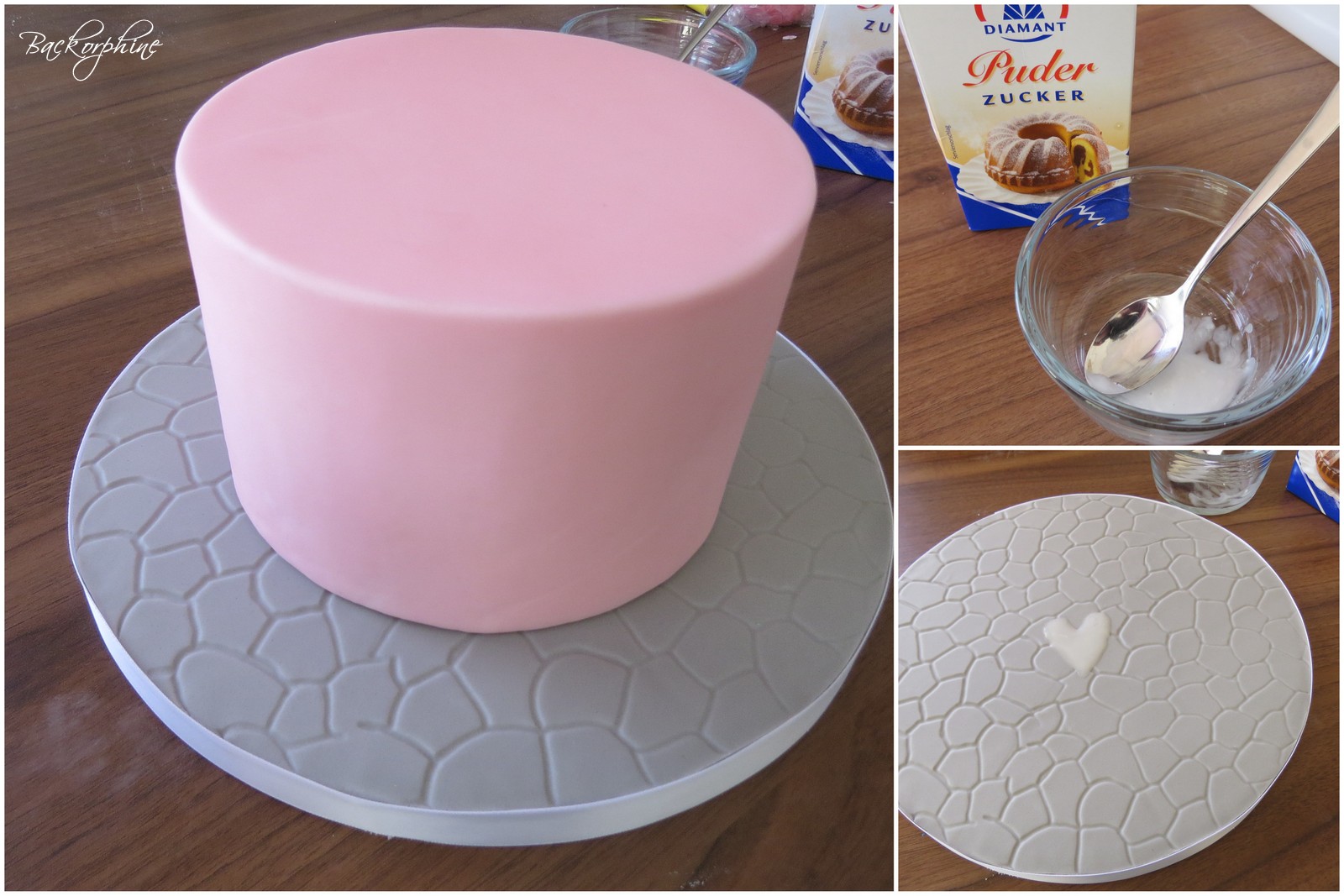 Backorphine Tutorial Macaron Tower Für Tür Habe Ich Beigen Fondant Verwendet Erkennt Man Auf Sem Bild Allerdings