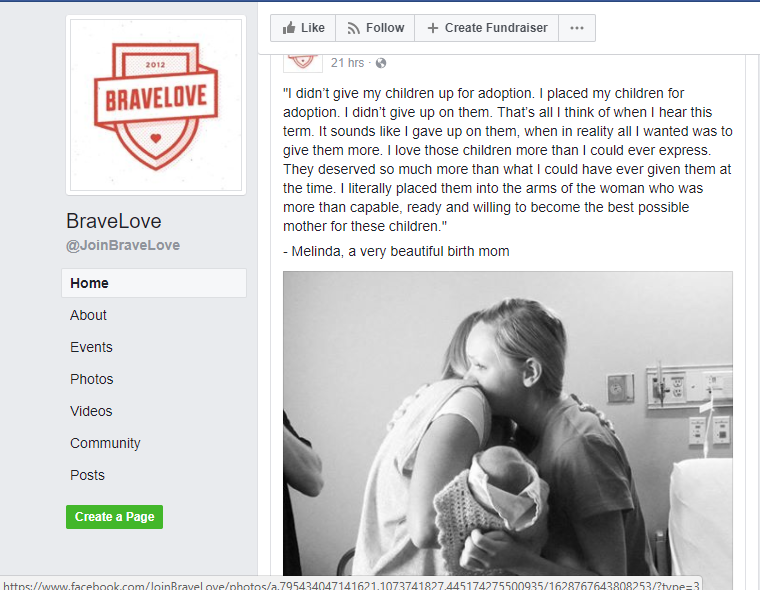 One Option Means No Choice Baby Scoop Era, "brave" love and fairy dust