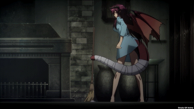 Joeschmo's Gears and Grounds: Omake Gif Anime - Manaria Friends - Episode 5  - Grea Punches Demon