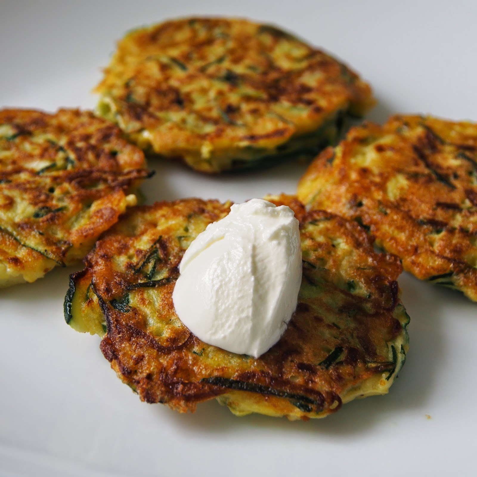 Simple Everyday Food : Zucchini Fritters