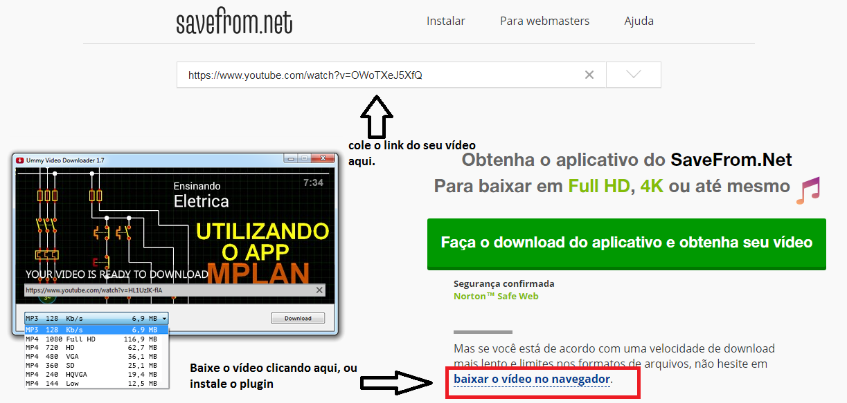 Como Baixar Vídeos De Elétrica Do Youtube Sem Programa Super Fácil.
