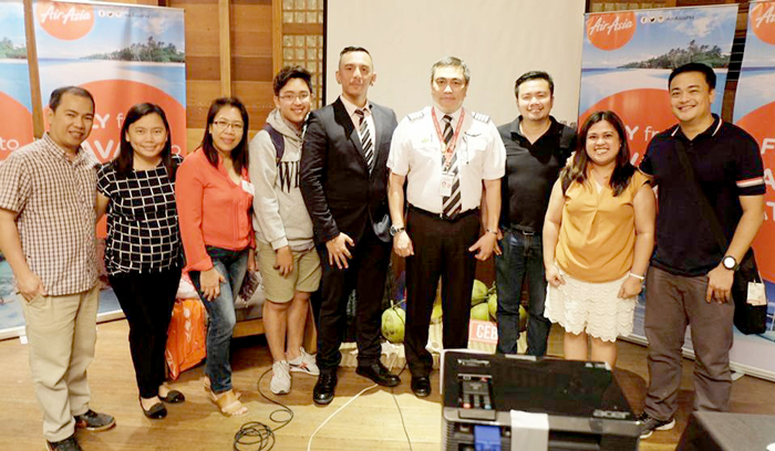 Davao Digital Influencers at AirAsia new flights launch in Davao