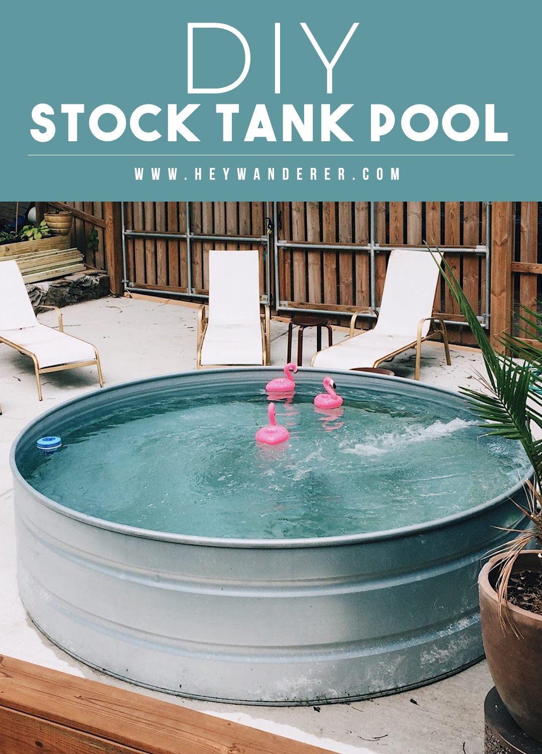 Onwijs Hot Tub DIY From A Stock Tank Pool KW-15