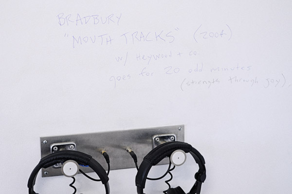 Garry Bradbury - Mouth Tracks (2004) - Sound Work - SNO 85