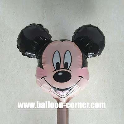 Balon Foil Kepala Mickey Mouse Mini