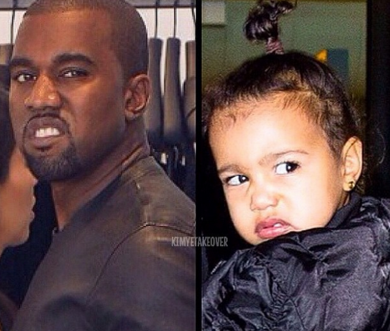 kanye west north west paparazzi