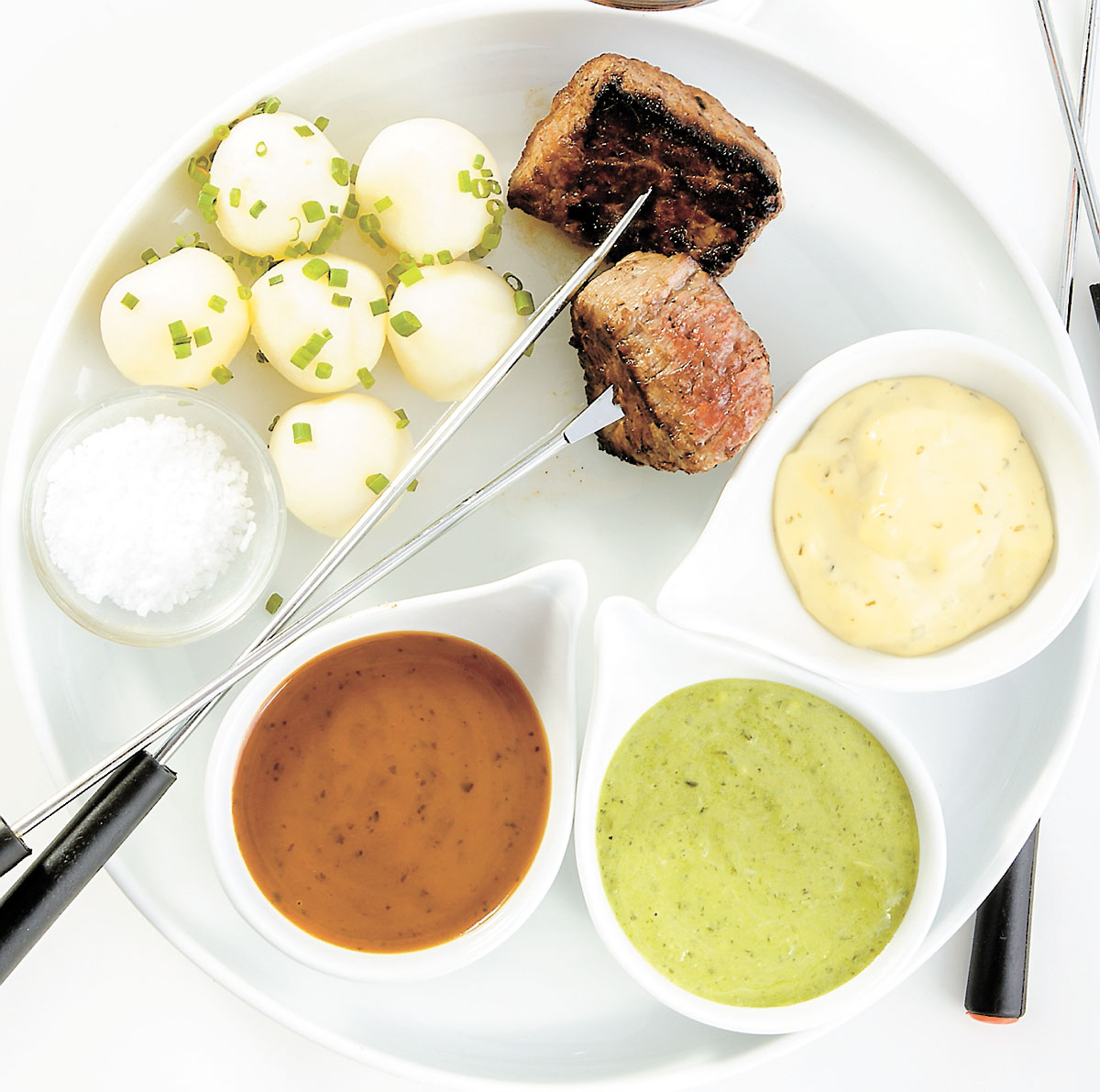 Chen Gai France ) fondue bourguignonne