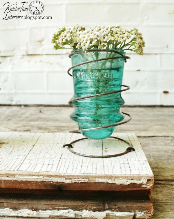 30 Delicate Projects That Repurpose Old Glass Insulators Do it