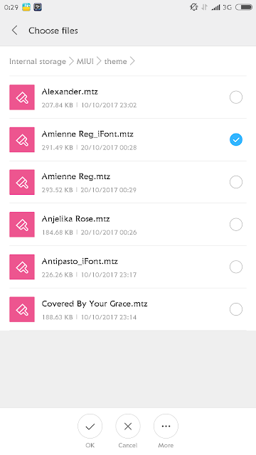 Cara ampuh ganti Font di semua versi MIUI tanpa ROOT 100% berhasil