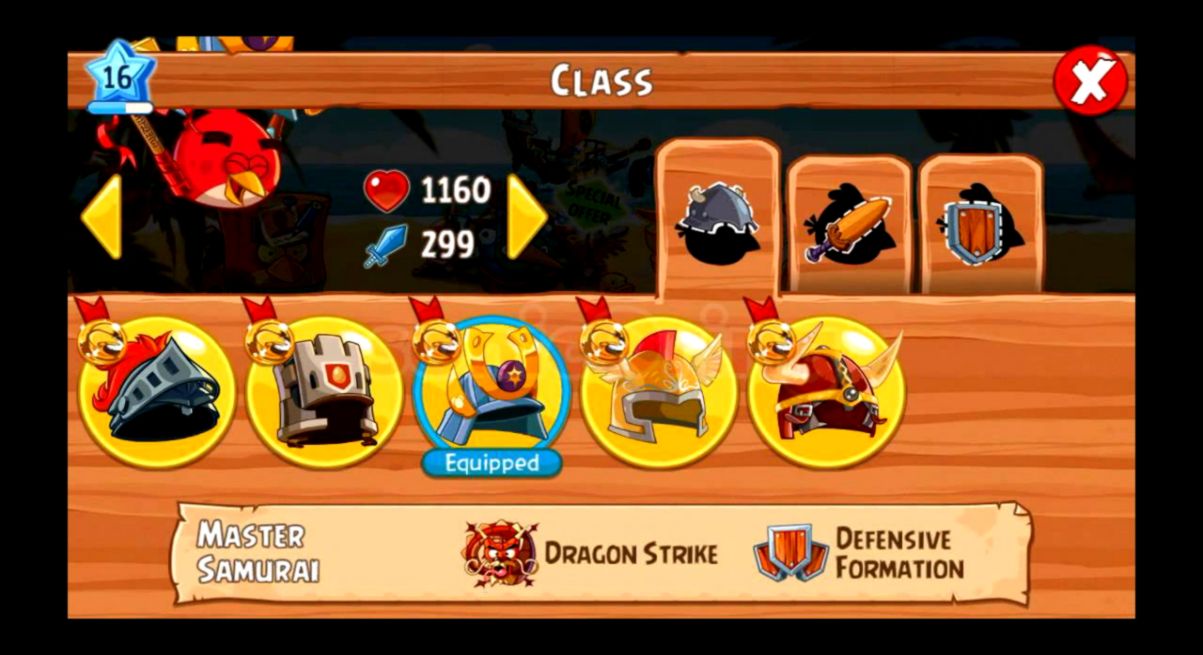 Angry Birds Epic Red Bird Master Class Skill List   YouTube