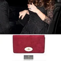Kate Middleton wore MULBERRY Clutch Bag