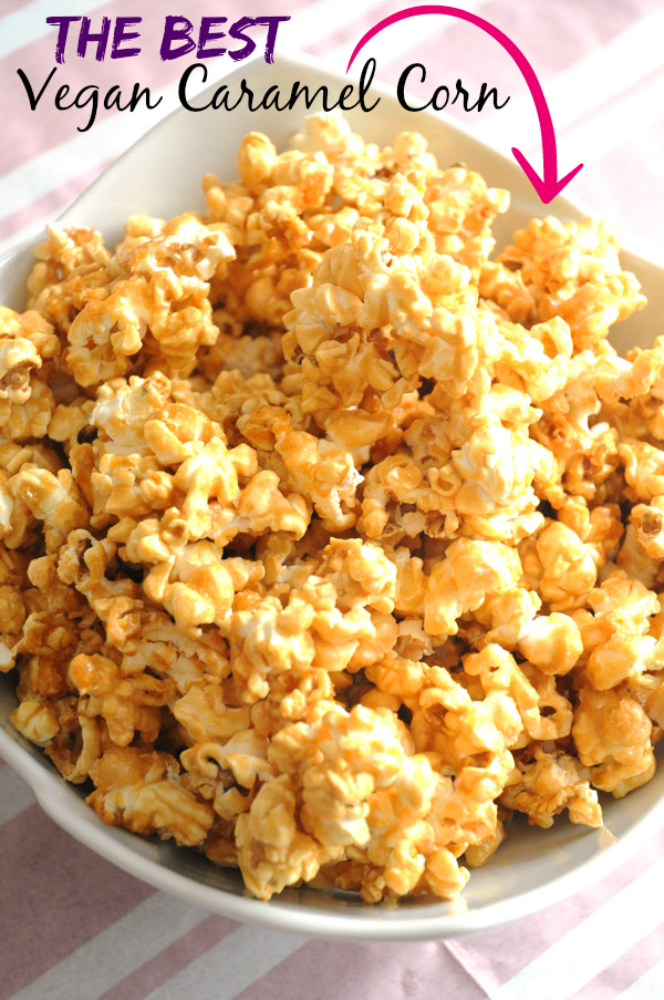 Easy Homemade Sweet & Salty Vegan Caramel Corn CUISINE RECIPES FOR