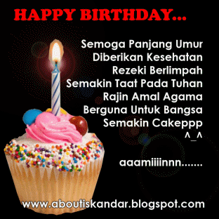 Iskandar Dorman Official Blog Happy Birthday Wish U 