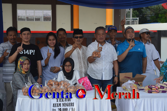 Jelang Idul Fitri, DPC Demokrat Metro Gelar Pasar Murah