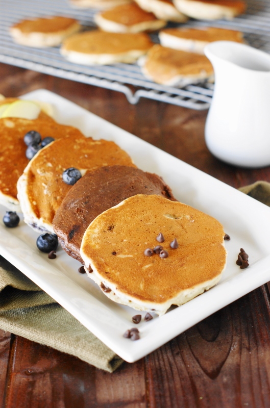 Muffin Mix Pancakes {aka PancakesInaPinch} The Kitchen is My