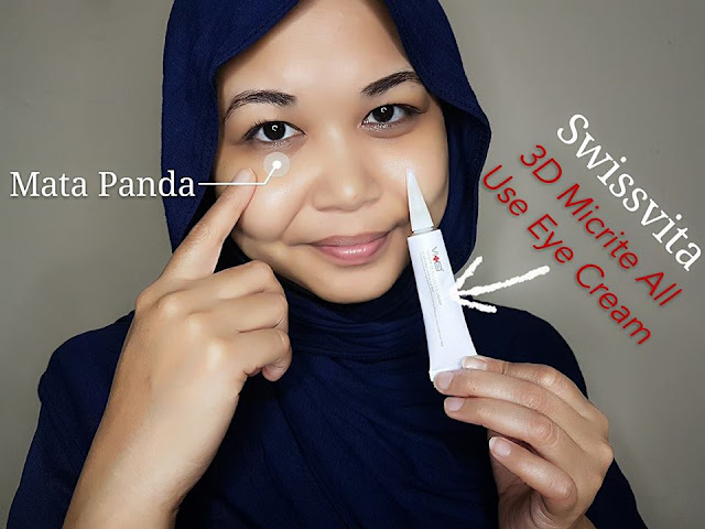 Calit Swissvita 3D Micrite All Use Eye Cream 7 Saat Dan Say Goodbye Mata Panda