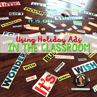 Using Holiday Ads in the Classroom  www.traceeorman.com