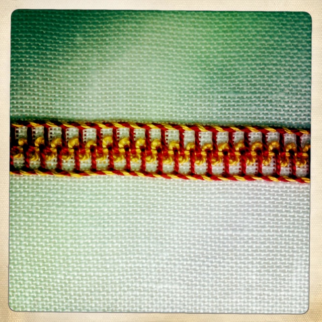 Leas lille verden A Series of Stitches Double blanket stitch variation