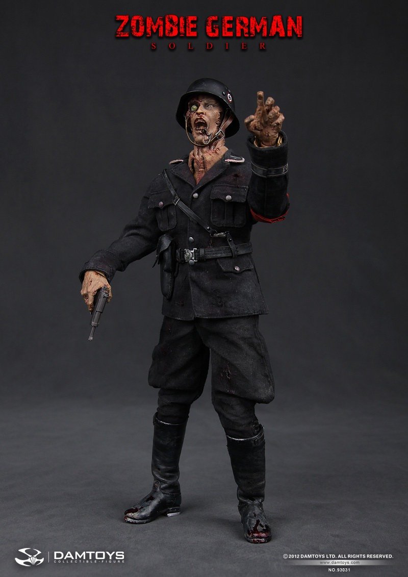 onesixthscalepictures DAM Toys Zombie German Soldier Latest product