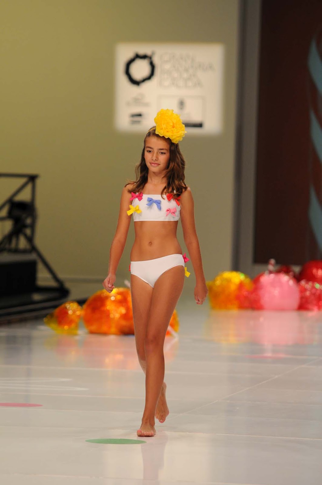 Fotos: Arrancó Gran Canaria Moda Cálida con desfile infantil de baño.